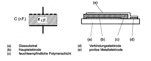 Aufbau Polymersensor